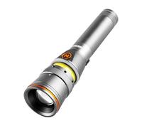 NEBO Franklin Twist - Linterna LED Recargable - Manos Libres, 6 Modos de Luz - Modo linterna de 360 grados - Accesorios de Camping