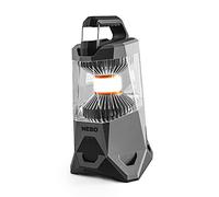 NEBO Galileo Linterna de 1000 Lúmenes - Camping Recargable y Power Bank - Iluminación LED de Alta Intensidad de 360˚ y Batería Portátil