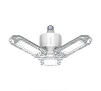 NEBO High Bright 6000 - Bombilla Utilitaria Alimentada Por La Red - Luz Extremadamente Brillante Para Garajes, Armarios, Sótanos y Áticos Sin Baterías - 6000 Lumen