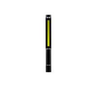 NEBO Lil Larry Black Line Luz de Trabajo COB - 250 Lúmenes | 3 Modos | Rojo Flash | Base Magnética | Clip Acero | Flex Power | Aluminio Aeronáutico | Negro Mate | EDC