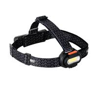 NEBO Linterna de Montañismo, Alpinismo y Trekking Marca Unisex Adulto | linterna frontal recargable, hasta 1500 lúmenes, 64m en modo Turbo. Resistente al agua, ligera, trekking.