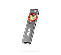 NEBO Linterna Recargable Slim Mini USB C - Mini Linterna LED Portátil - 250 Lúmenes de Potencia y Hasta 10 Horas de Autonomía - Accesorio Impermeable para Camping y Senderismo