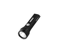 NEBO Luxtreme Nano - Linterna Recargable de 420 Lúmenes - Con Haz de Luz de 300 metros, Resistencia al Agua IPX6 y Diseño Ultracompacto - Negro