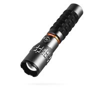 NEBO Slyde King 2K - Linterna Recargable 2000 Lumen y Luz de Trabajo 500 Lumen - 5 Modos de Iluminación Con Base Magnética