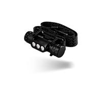NEBO Transcend 1500 Black Line Frontal Recargable - 1.500 Lm Turbo | Dial Selector | Zoom | Desmontable como Luz de Trabajo | Base Magnética | IPX7 | 28h | USB-C | Negro