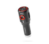 NEBO Transport 400 Linterna de Coche 3 en 1 - 400 Lm | Cargador USB-A 12V | Pass-Through USB-C | Rompevidrios Tungsteno | 6 Modos | Rojo Emergencia | Clip Magnético | IP67