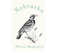 Nebraska State Bird, Western Meadowlark (Sturnella neglecta) Notebook, Journal for Men, Women, Young Adults, Teens, Kids, Gift for Bird Watchers, ... 120 White Lined Pages, 6"x9", Eco-Friendly