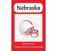 Nebraska Word Search Book: Easy to Read Print with Words about Nebraska, Midwest and Oregon Trail | 6x9 inches, 110 pages | 50+ Puzzles...Gifts for Vacations and Holidays