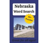 Nebraska Word Search Puzzle Book: 50+ Puzzles All About the Cornhusker State, 6 x 9