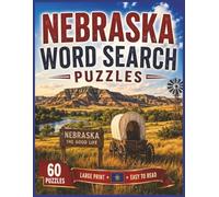 Nebraska Word Search Puzzles: For Kids and Adults of All Ages! | 8.5x11 inches | 60 Puzzles | Large Print | Easy to Read (The Americana Series)