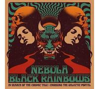 NEBULA / BLACK RAINBOWS - IN SEARCH OF THE COSMIC TALE: CROSSING THE GALACTIC PORTAL (TRANSP YELLOW W/ RED INNER & BLACK SPLATTER VINYL) [Vinilo]
