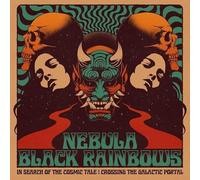 NEBULA / BLACK RAINBOWS - IN SEARCH OF THE COSMIC TALE: CROSSING THE GALACTIC PORTAL (TRANSP YELLOW W/ RED INNER & BLACK SPLATTER VINYL) [Vinilo]