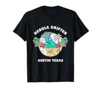 Nebula Drifter Austin Texas Viajes Al Aire Libre Camiseta