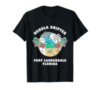 Nebula Drifter Fort Lauderdale Florida Viajes al Aire Libre Camiseta