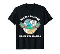Nebula Drifter Siesta Key Florida Viajes al Aire Libre Camiseta