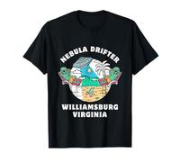 Nebula Drifter Williamsburg Virginia Viajes al Aire Libre Camiseta
