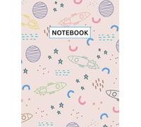 Nebula Nights: A4 Space-Themed Notebook | 8.5" x 11" | 72 Lined Pages for Journaling, School, or Work