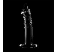 NEBULA SERIES BY IBIZA - Model 19 Dildo Borosilicate Glass 18.5 X 4 CM Clear