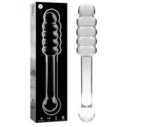 NEBULA SERIES BY IBIZA - Model 20 Dildo Borosilicate Glass 20.5 X 3 CM Clear