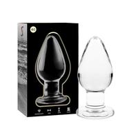 Nebula Series by Ibiza - Model 3 Anal Plug Borosilicate Glass 11 X 5 CM Transparent