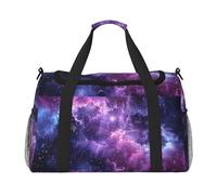 Nebula Star - Bolsa de viaje para gimnasio espacial, bolsa de fin de semana para hombres y mujeres, equipaje de mano ligero para entrenamiento y vacaciones