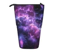 Nebula Star - Estuche para lápices de pie, estuche telescópico para lápices, bolsa de cosméticos, organizador de papelería para escuela, oficina, viajes