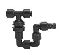 Nebulizador de Reptiles para terrario, aspersor de Niebla Ajustable para Acuario, Boquilla señor para Tanque de Selva Tropical, Plantas de Anfibios