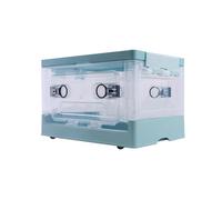 Nebulizador para Mascotas Nido Jaula de UCI para Inhalación de Oxígeno para Mascotas Pequeñas, Incubadora para Gatos, Hámsteres, Tos, Resfriados, Terapia, Criadora, Animales de 1 Kg/2,2 Lb(Blue)