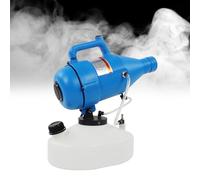 Nebulizador portátil ZenithAur eléctrico ULV de 1400 W, capacidad de 4,5 l, con partículas de 20 a 50 micras y flujo ajustable para desinfección y control comercial