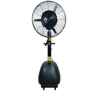 Nebulizador Terraza Refrigeración de 3~12 °C Nebulizador Motor con Núcleo de Cobre Depósito de Agua de Gran Capacidad de 42L for Patios, Talleres, Almacenes, Industria(30")