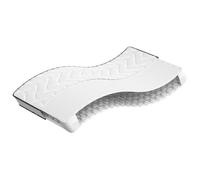 Nebuln Colchón Bonnell de muelles medianos de 100 x 200 cm con funda transpirable, cómodo para dormitorio, habitación de invitados, cama individual y cama doble