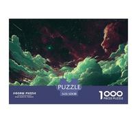 Nebulosa Espacial Nube Puzzle de 1000 Piezas Papel para Adultos Vista Nocturna Puzzle para Toda la Familia 52x38cm/1000pcs