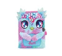 Nebulous Stars - Diario secreto de felpa suave Aura con cerradura. Cuaderno de 100 páginas a rayas para niñas