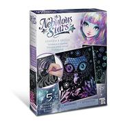 Nebulous stars - Dibujos Negros para Rascar - Efecto Galaxia Brillante