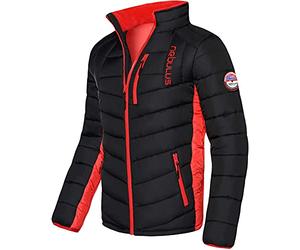 Nebulus GRAFFITY - Chaqueta de invierno para hombre, rojo/negro, M