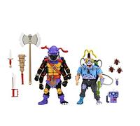 NECA Accesorios Teenage Mutant Ninja Turtles (Dibujos Animados) -7" Scale Action Figures - Antrax & Scumbug 2 Pack de 2 Unidades, Multicolor