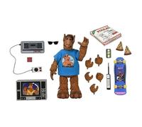NECA - ALF 7″ Scale Figura de acción - Ultimate ALF - Totally 80's - Figura de culto con accesorios - Edición retro coleccionable de alta calidad - aprox. 17 cm - Producto oficial - Para fans