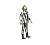 Neca BeetleJuice 1988 - Beetlejuice Traje a Rayas Blanco y Negro