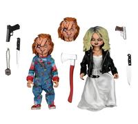 NECA Figuras articuladas Chucky y Tiffany (La Novia de Chucky) 14 cms