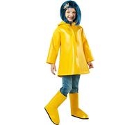 NECA Coraline Regenmantel-Kostüm für Kinder, Mädchen