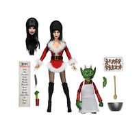 Figura Elvira Scary Xmas Deluxe Elvira Articulada 20 cms
