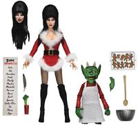 NECA Elvira, Mistress of The Dark Figurine Clothed Very Scary Xmas Elvira 20 cm