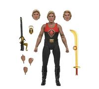 NECA- Flash Gordon Final Battle Figura, Color Blanco. (42621)
