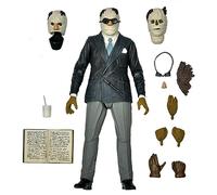 NECA Figura Acción Hombre Invisible 18Cm | Universal Monsters Figura de acción Ultimate de 7 pulgadas - Hombre invisible