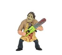 NECA Figura Articulada Leatherface Ensangrentado 15Cm