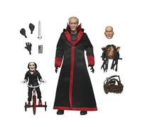 NECA Figura de acción Saw Ultimate Jigsaw Killer con bata negra de 7 pulgadas