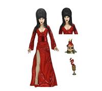 NECA – Figura de acción articulada Elvira (Mistress of the Dark) – Vestido rojo – 8 pulgadas