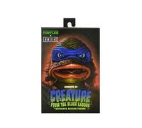 NECA Figura Leonardo (Creature from the Black Lagoon) Tortugas Ninja Articulada 18 cm