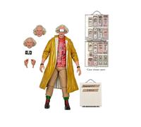 Figura Ultimate Doctor Doc Brown Maletín Dinero 20cm Retorno Al Futuro Neca