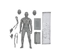 NECA-Figura Ultimate Mummy Black and White Universal Monsters 18cm Does Not Apply, Multicolor (208585), One Size (4812)